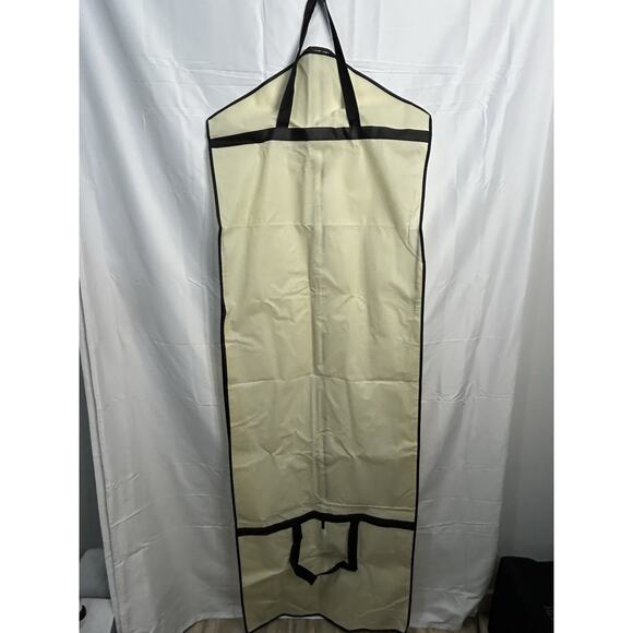 Garment Bag Suit Dress Cover Protector Storage Closet Organizer Beige - Picture 3 of 7